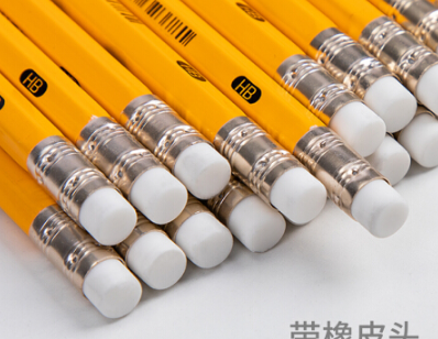 得力(deli)12支2B铅笔 考试绘图书写铅笔 学生练字笔 带橡皮头赠卷笔刀 S956-2B