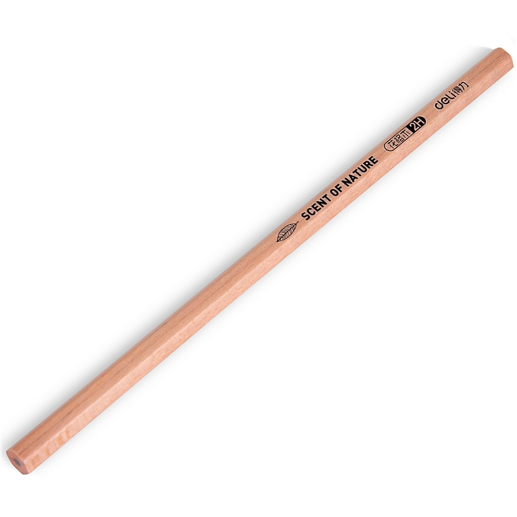 得力 S939 原木铅笔 2H∮60ｘ187mm 30支/筒 (单位:筒) 原木色