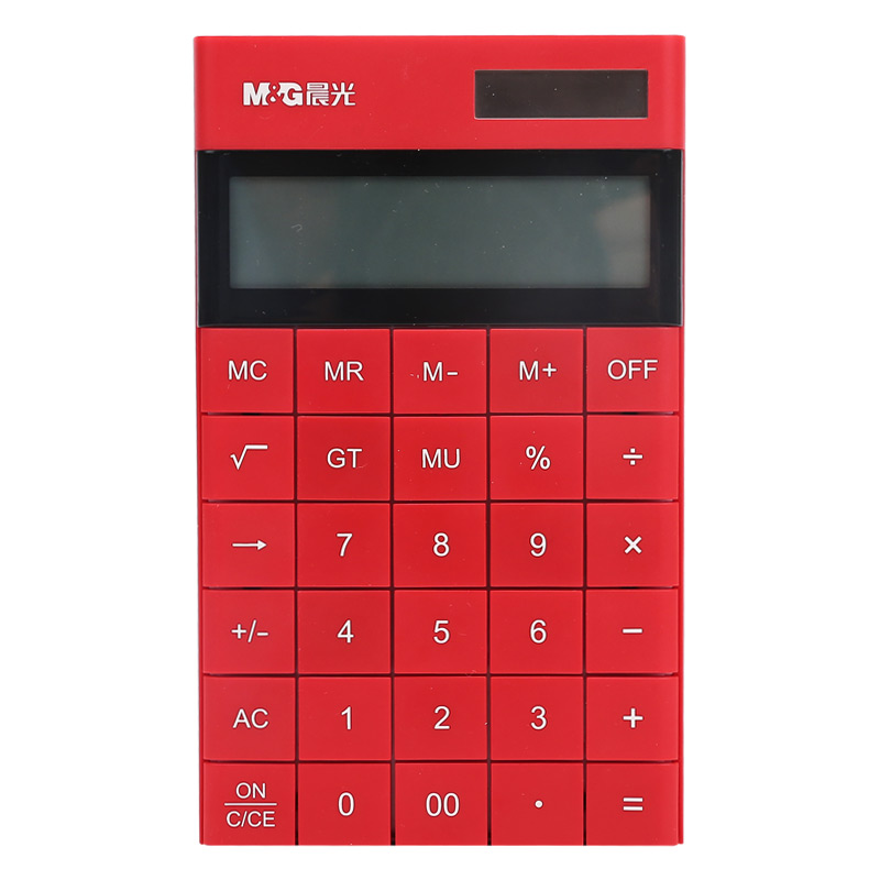 晨光（M&G） ADG98719 晨光（M&G）简薄计算器1个装红色ADG98719