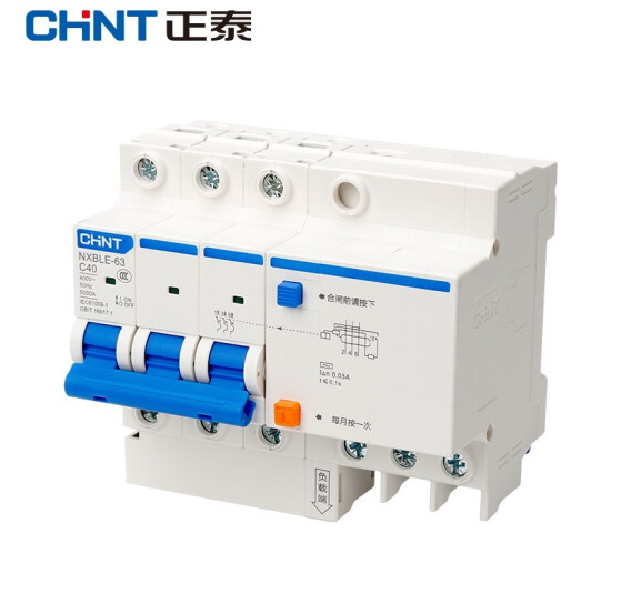 正泰（CHNT）NXBLE-63 3P+N C40   小型漏电断路器